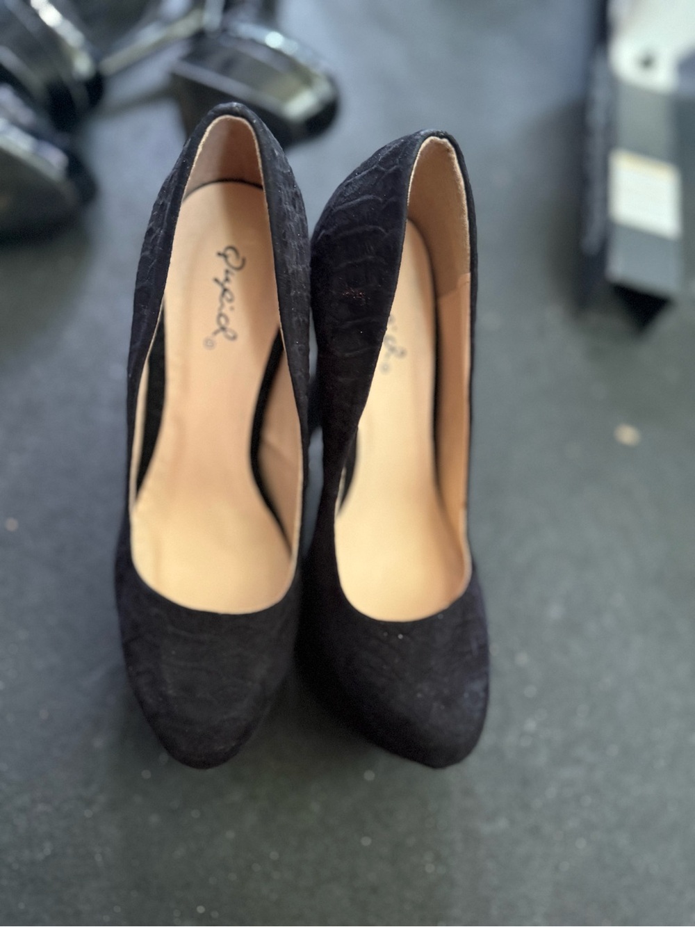 ✨SALE✨ 3 pairs of Classic Black Women's Suede Pumps - Qupid/Unbranded/Forever 21